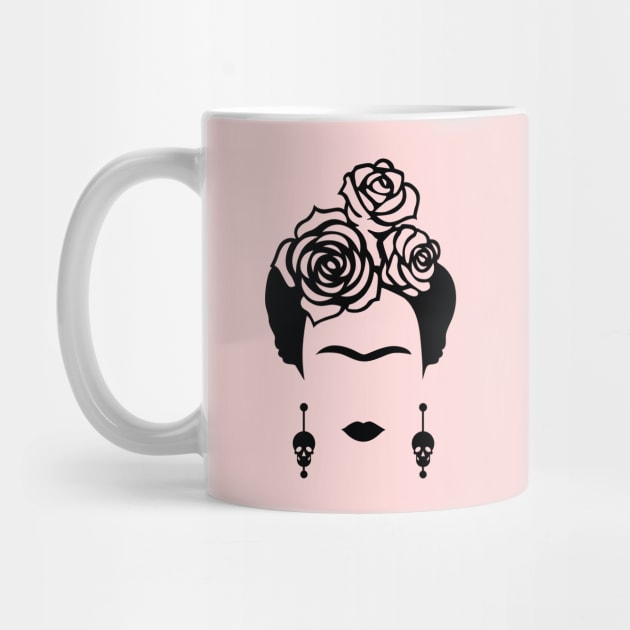 Frida Kahlo rose decor by Tagor_store